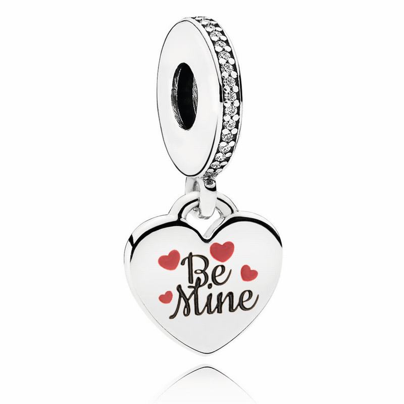 Pandora Be Mine Dangle Charm Silver Egypt JL6824953